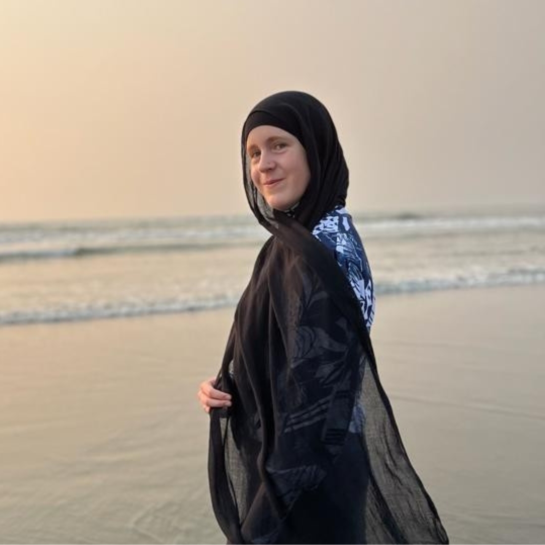 Devin Banister Standing on a beach